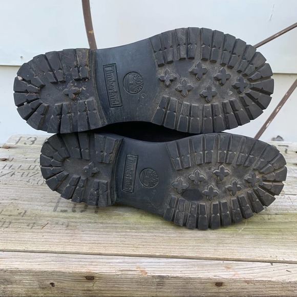 Timberland Black Nubuck 6” Waterproof Boots - Picture 8 of 11